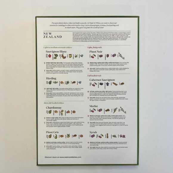 Water & Wines ‘New Zealand’ - 1000 Piece Puzzle - Picture 2 of 2